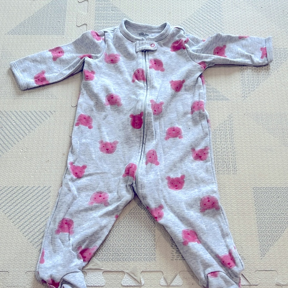 Little Me footie Pajamas NWOT
